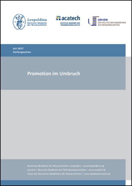 Cover "Promotion im Umbruch"